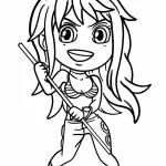 coloriage One Piece à imprimer pour enfant de 7 ans