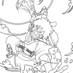 coloriage One Piece pour enfants a imprimer