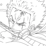 coloriage One Piece et apprentissage