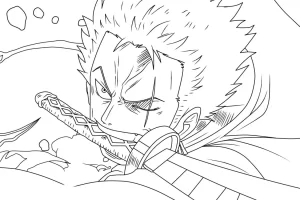 coloriage One Piece et apprentissage