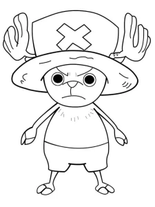coloriage One Piece pour enfant de à imprimer