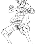coloriage One Piece pour enfant gratuit