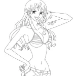 coloriage One Piece à imprimer pdf