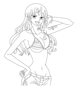 coloriage One Piece à imprimer pdf