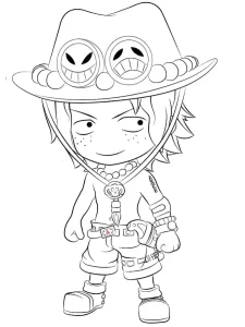 coloriage One Piece à imprimer gratuitement pdf