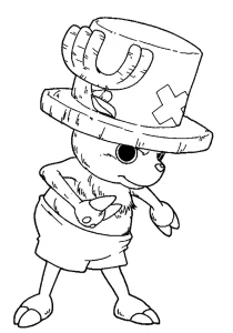 coloriage One Piece gratuit à imprimer
