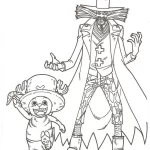 coloriage One Piece pour enfant de 6 ans