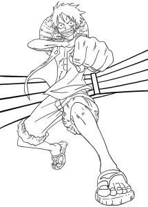 coloriage One Piece gratuit à imprimer
