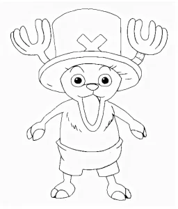 imprimer coloriage One Piece gratuit