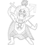 coloriage One Piece pour enfant de 10 ans