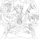 coloriage One Piece pour enfant à imprimer