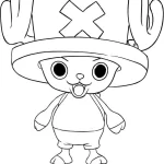 coloriage One Piece pour enfant de 2 ans
