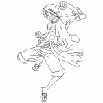 image pour coloriage One Piece enfant