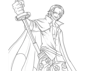 coloriage One Piece pour enfant de à imprimer
