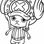 coloriage One Piece à imprimer pour enfant de 7 ans