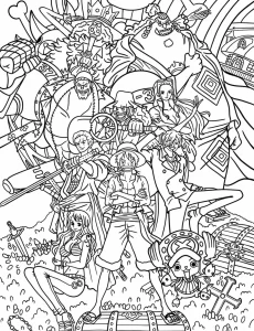 coloriage One Piece en ligne