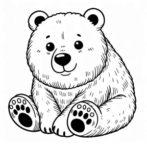 coloriage Ours a imprimer gratuitement