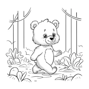 coloriage Ours à imprimer pdf
