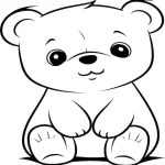 coloriage Ours à imprimer gratuitement pdf