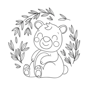 imprimer coloriage Ours