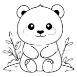 coloriage Ours pour enfant de 7 ans
