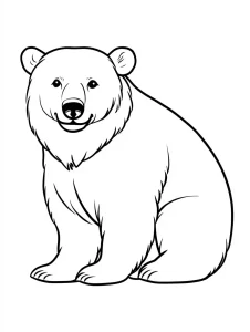 coloriage Ours pour enfant de 10 ans