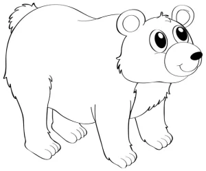 télécharger coloriage Ours gratuit