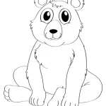 coloriage Ours pour enfant de 2 ans