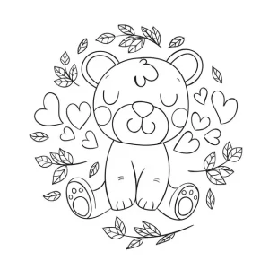 coloriage Ours à imprimer gratuitement pdf