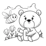 coloriage Ours pour enfant de à imprimer