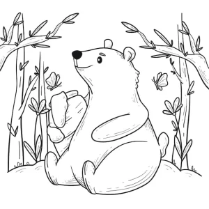 coloriage Ours pour primaire
