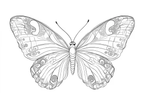 coloriage Papillon a imprimer gratuit