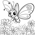 coloriage Papillon pour enfant a imprimer gratuit