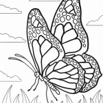 a imprimer coloriage Papillon gratuit