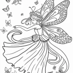 coloriage Papillon à imprimer pour enfant de 7 ans