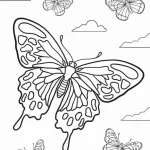 coloriage Papillon a imprimer gratuit