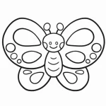 coloriage Papillon a imprimer