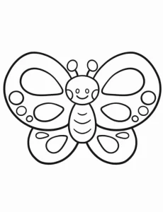 coloriage Papillon a imprimer