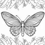 coloriage Papillon à imprimer pdf