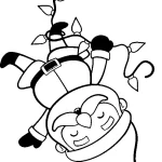 télécharger coloriage Pere Noel gratuit