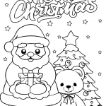 coloriage Pere Noel et découpage à imprimer