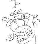 coloriage Pere Noel en ligne pour enfant