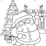 coloriage Pere Noel d