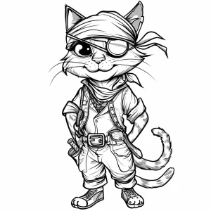 coloriage Pirate et dessin a imprimer
