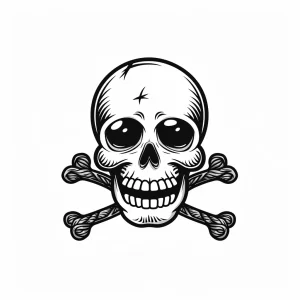 coloriage Pirate à imprimer pour enfant de 9 ans