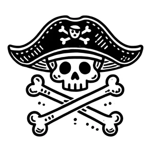imprimer coloriage Pirate