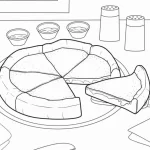 coloriage Pizza pour enfant de 10 ans