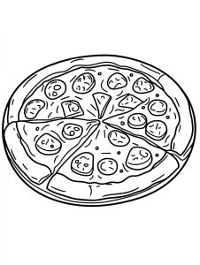 coloriage Pizza pour enfants