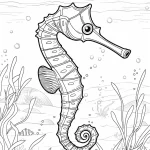 coloriage Poisson pour enfant de 8 ans