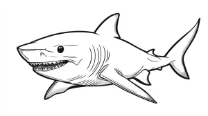 coloriage Poisson et découpage à imprimer